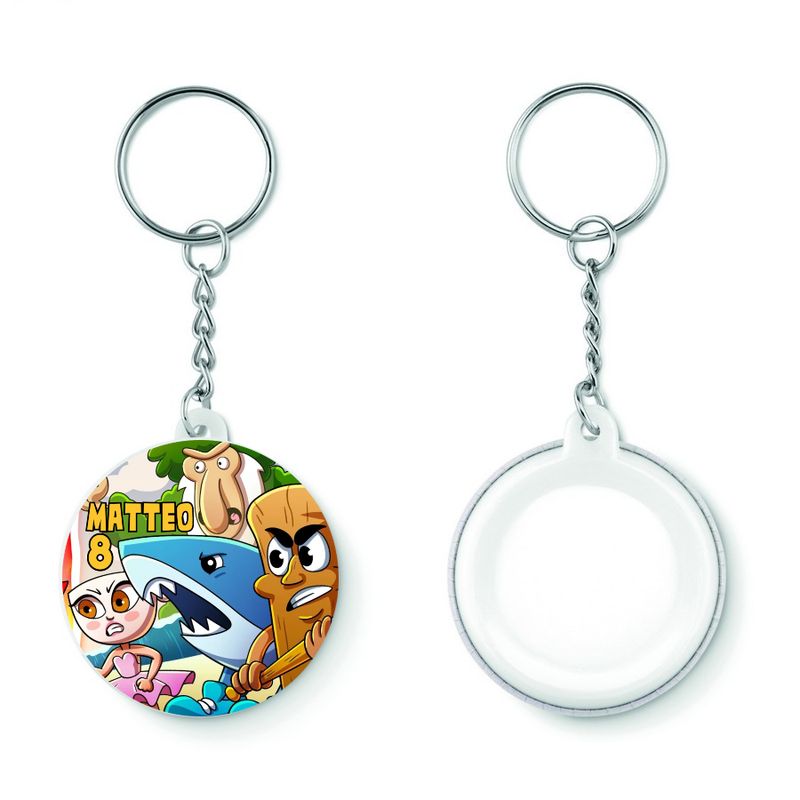 10 Portachiavi zaino scuola Brainrot personalizza regalini festa