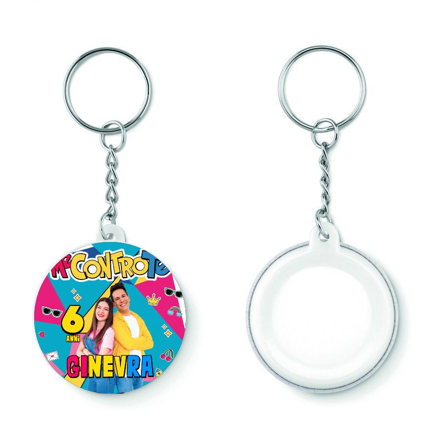 10 Portachiavi zaino scuola Me contro Te personalizza regalini festa