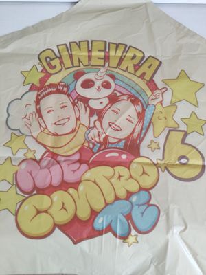 Palloncino Me contro Te personalizzati con nome centrotavola compleanno