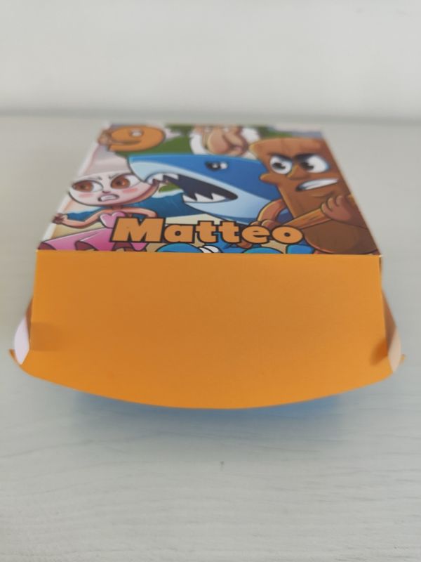 Piatto panino mc donald Brainrot personalizza kit festa compleanno