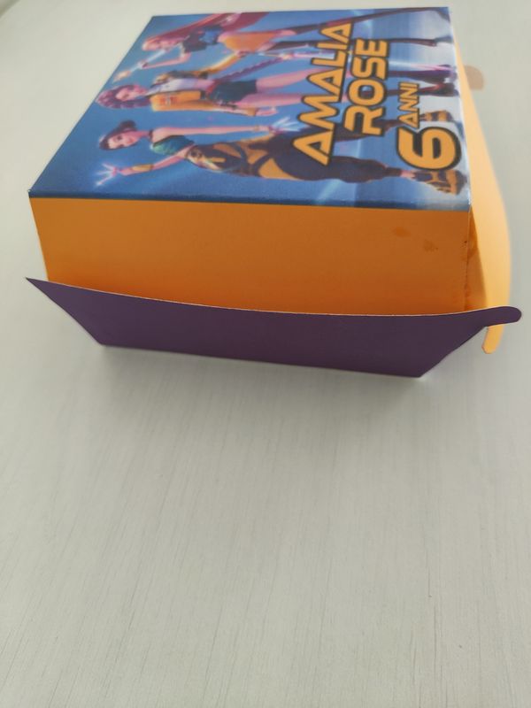 Piatto panino mc donald k pop personalizza kit festa compleanno