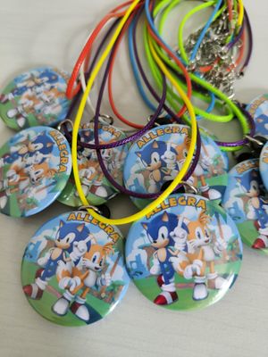 10 Collane ciondolo personalizza regalini fine festa a tema
