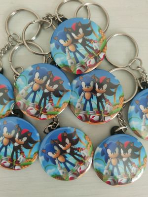 10 Portachiavi zaino scuola Sonic personalizza regali festa
