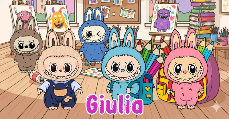 16 etichette adesive bolle di sapone Labubu personalizza festa