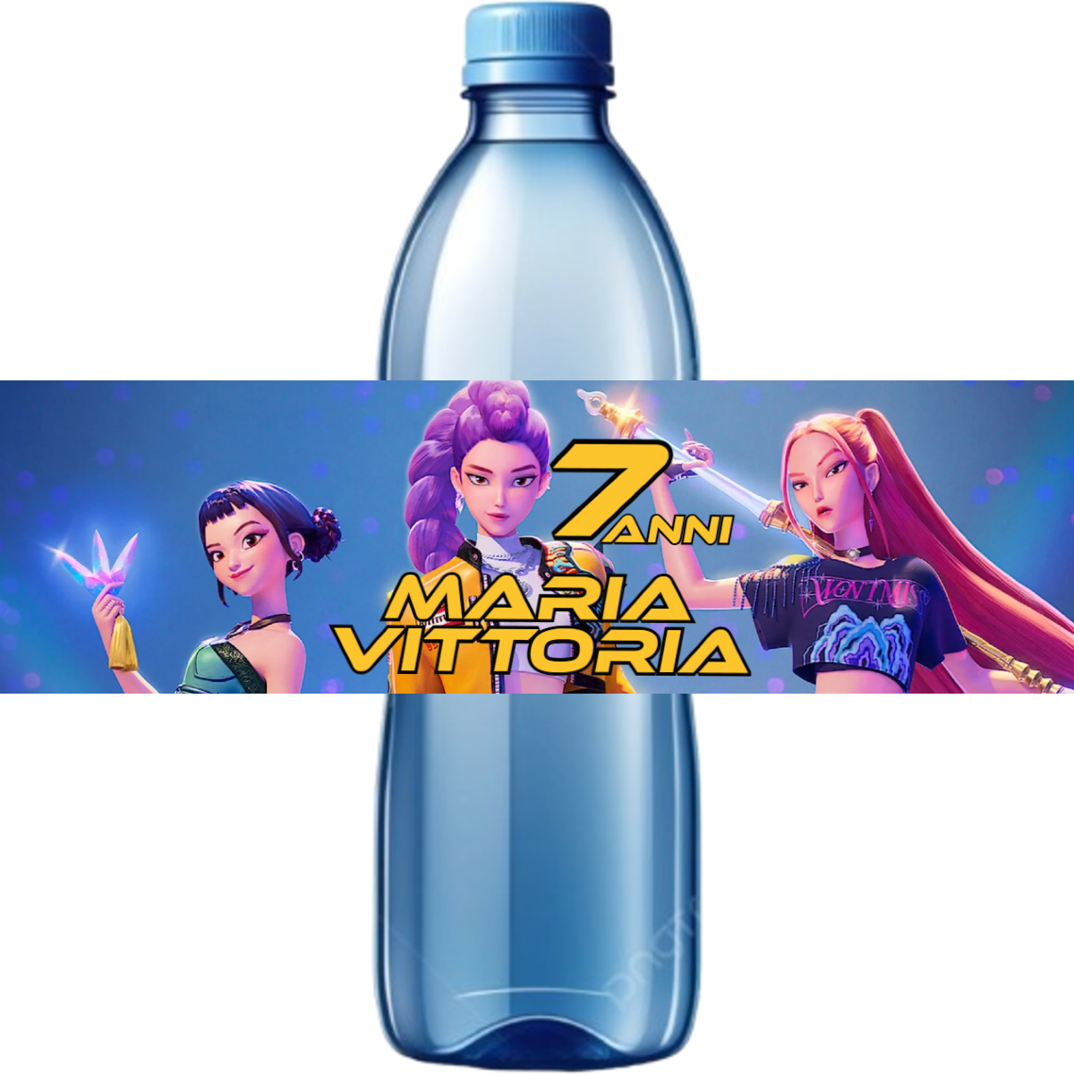 10 Etichette adesive K pop bottiglie Acqua personalizza festa