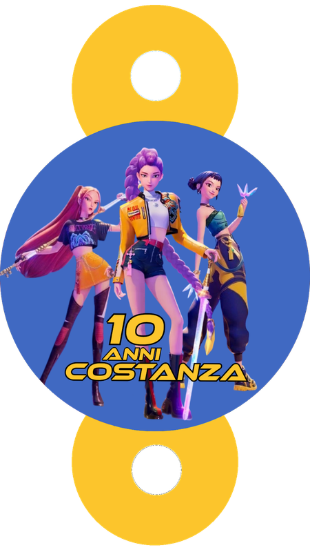 24 Decorazioni cannucce K Pop personalizza festa compleanno