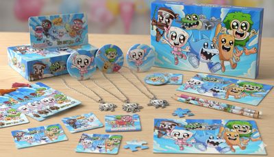 Gadget Brainrot personalizza regalini fine festa