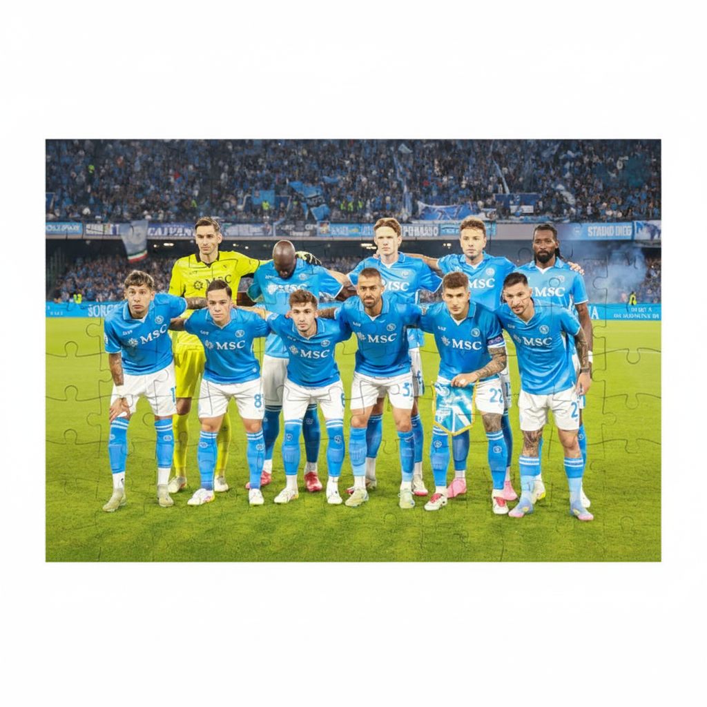 Stampa Puzzle Napoli personalizza con nome regali festa