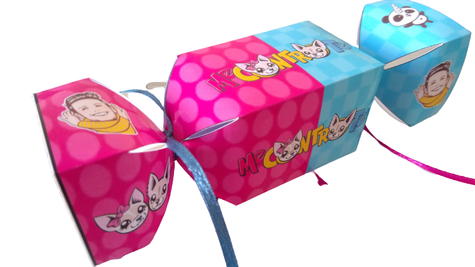 1 Scatolina Caramella personalizzabile porta regali confetti