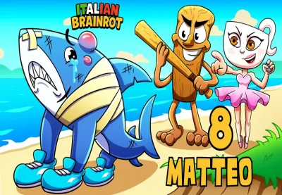 10 tovagliette americana colazione Brainrot personalizza