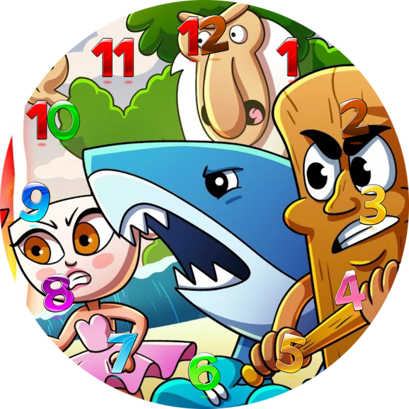 Orologi Brainrot personalizzato su CD Gadget regalini fine festa