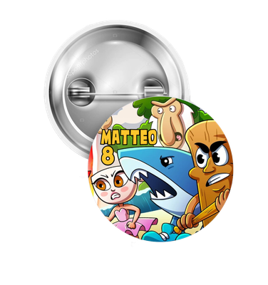 10 Spille zaino scuola Brainrot personalizza regalini fine festa