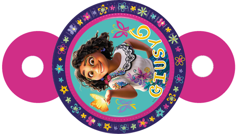 cannuccia personalizzata encanto addobbi festa compleanno