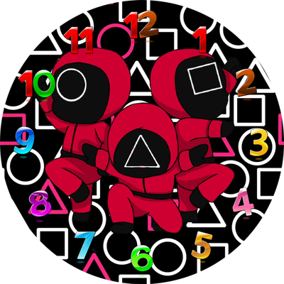 Orologi Squid Game personalizzato su CD Gadget regalini fine festa