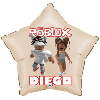 Palloncino Roblox personalizzati con nome centrotavola compleanno