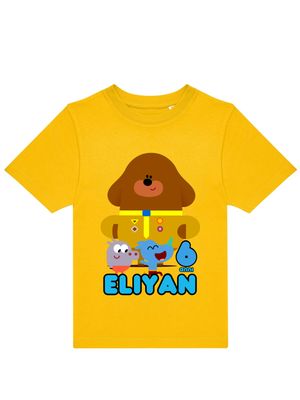 Magliette Hey Duggee personalizzate con nome