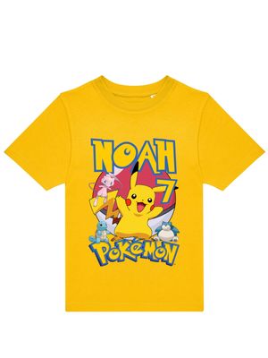 Magliette Pokemon personalizzate con nome