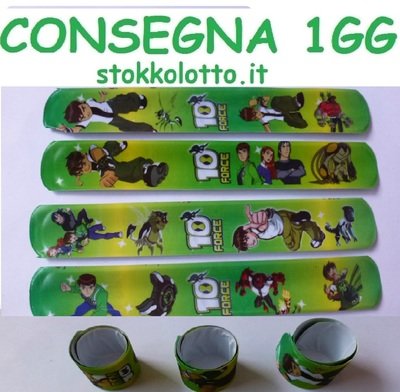 10 Braccialetti Slap BEN10