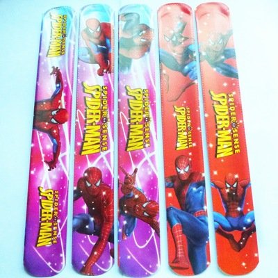 bracciali braccialetti slap personalizza regalini fine festa compleanno spiderman