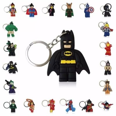 âŹ0,95 - 10 Portachiavi Lego Batman Zaino scuola