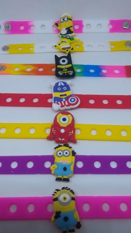 braccialetti Slap Minions personalizza regalini fine festa
