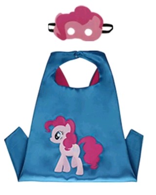 Set My Little Pony maschera mantello carnevale travestimento cosplay