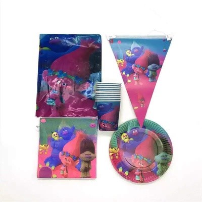 âŹ13,80 set tavola Trolls addobbi e decorazioni