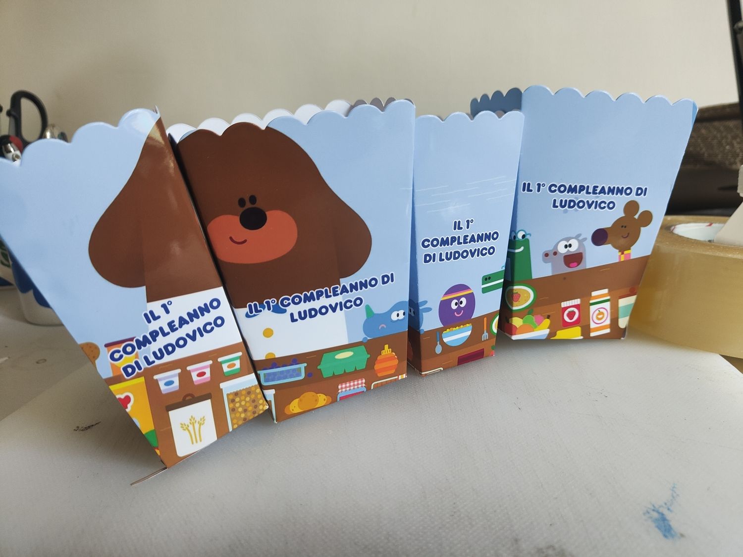 scatoline popcorn personalizzabili hey duggee