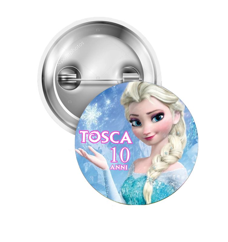 10 Spille zaino scuola Frozen personalizza regalini fine festa