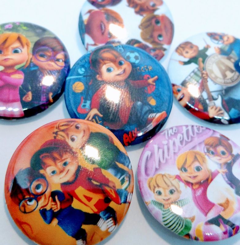 10 Spille zaino scuola Alvin personalizza regalini fine festa