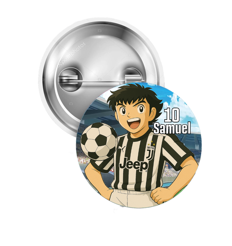10 Spille zaino scuola Juventus personalizza regalini fine festa
