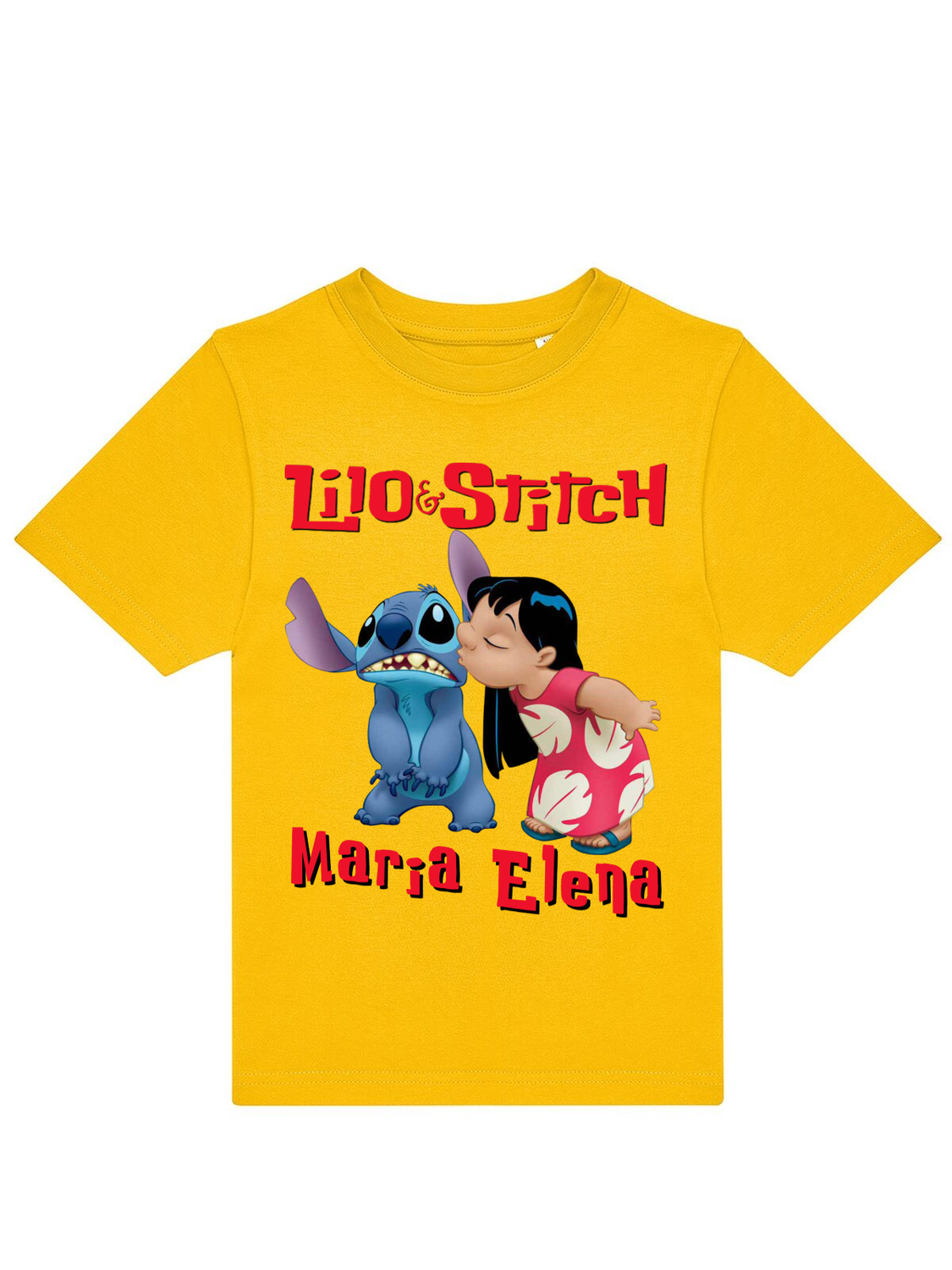 Magliette Lilo e Stitch personalizzate con nome