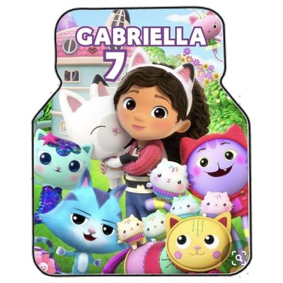 10 Scatoline e adesivi Nutella Gabby dollhouse festa personalizzata