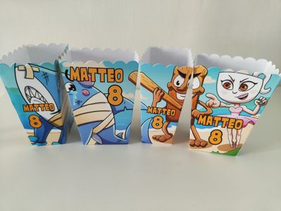 1 scatolina Popcorn Brainrot personalizza allestimento tavolo festa 1 scatolina Popcorn Brainrot personalizza allestimento tavolo festa