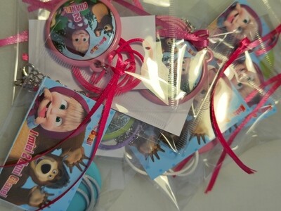 collane mascia e orso personalizzabili regalini fine festa