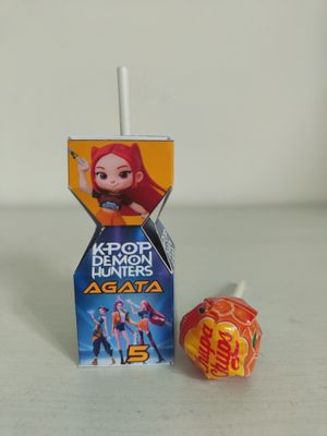 20 scatoline K Pop Demon Hunters personalizza chupa chups