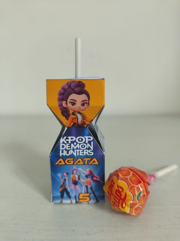 20 scatoline K Pop Demon Hunters personalizza chupa chups