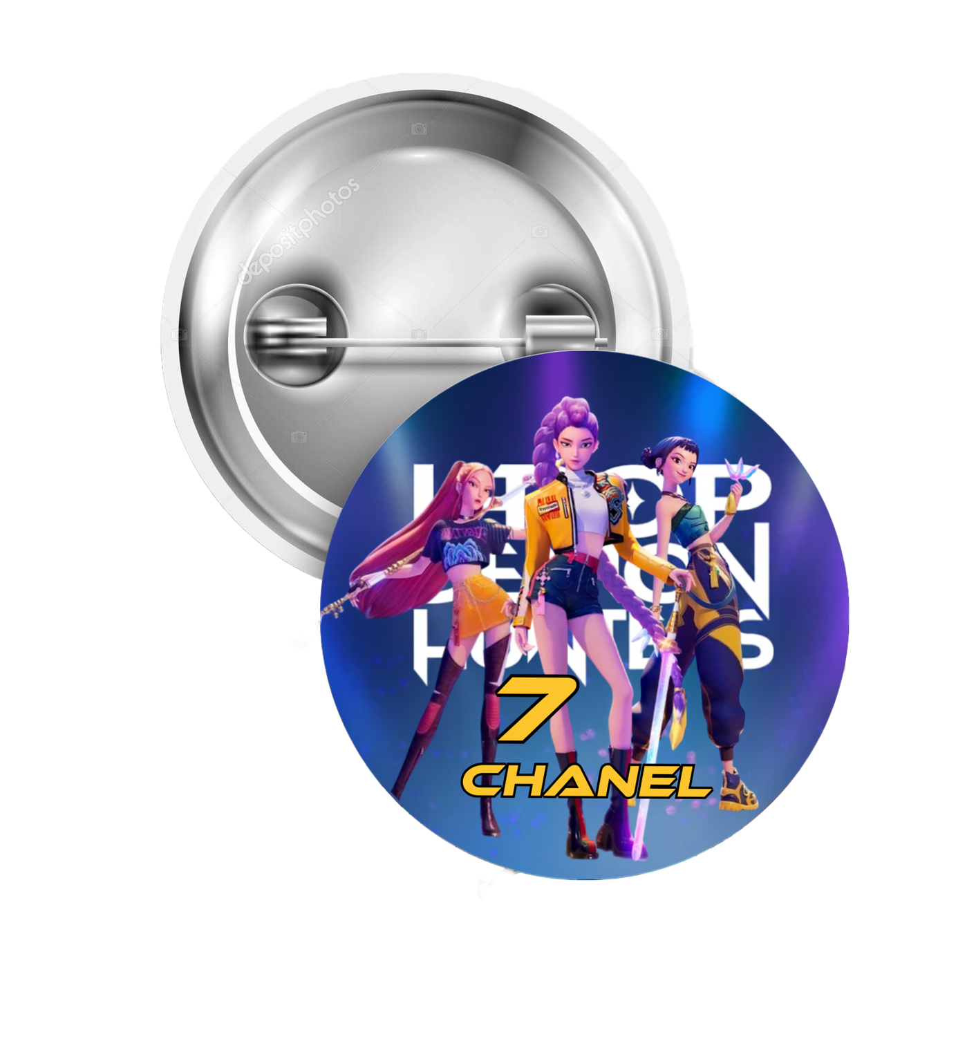 10 Spille zaino scuola k pop demon hunters  personalizza regalini fine festa