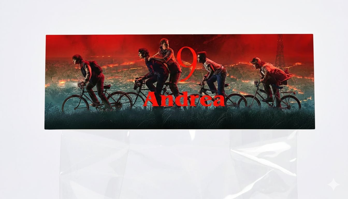 24 cartellini chiudi sacchetto Stranger Things personalizza bustine regalo