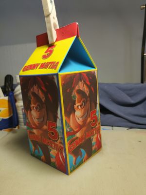 Scatola grande Donkey Kong personalizza porta merenda 1/2 Happy Meal
