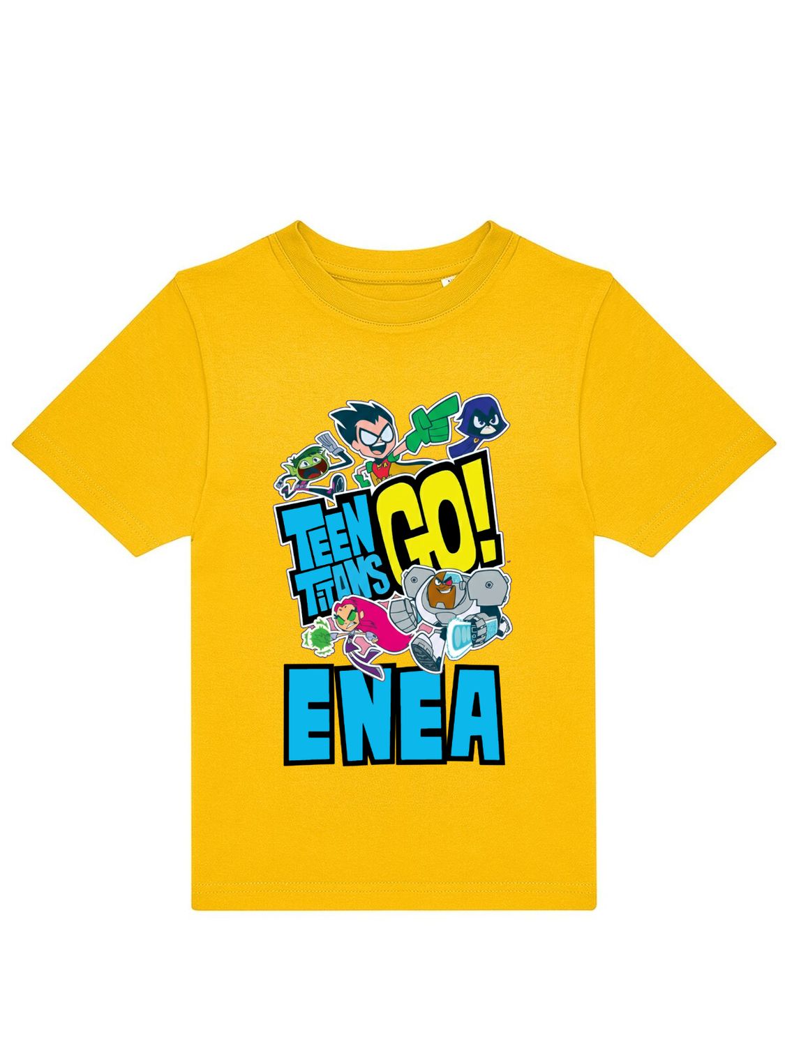 Magliette Teen Titans Go personalizzate con nome