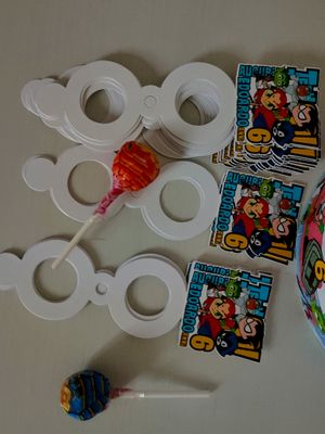 Torta Chupa Chups Teen Titans Go polistirolo personalizzata