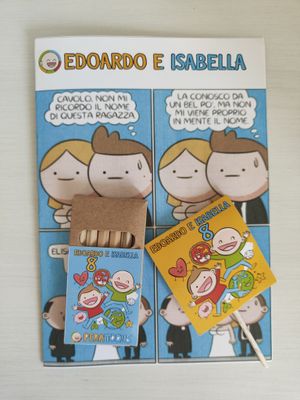 Bustina sacchetto Pera Toons personalizza regalo fine festa