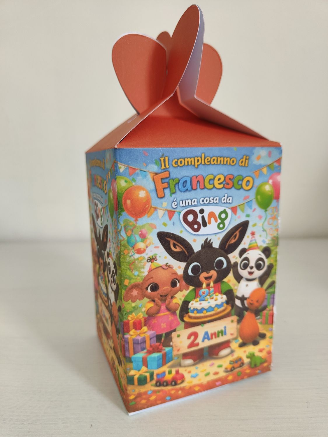Scatola grande Bing personalizza porta merenda 1/2 Happy Meal