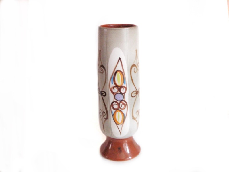 1960s Large Glyn Colledge Vase Denby Mid Century British Art Pottery