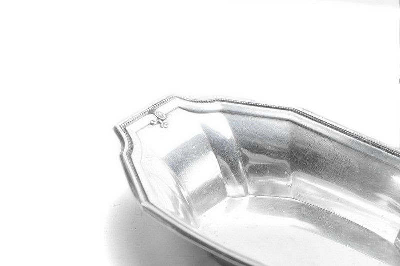 6 Gorham Sterling King Albert Nut Dishes 1919 Silver Candy or Bonbon Dish