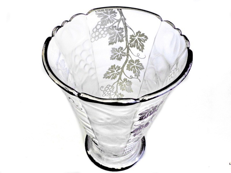 French Crystal Vase by Val St. Lambert