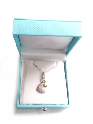 Double Hearts Necklace Gift for Her
