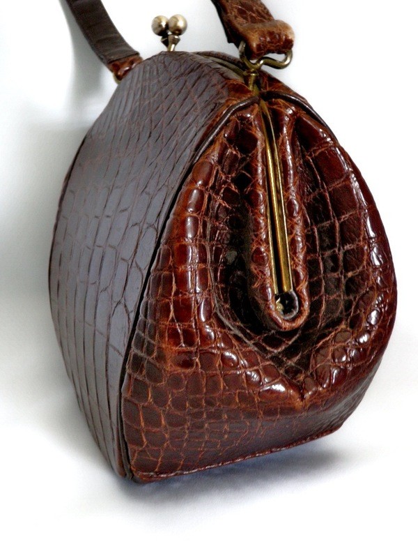 1930's Melbourne Alligator Ladies Handbag 