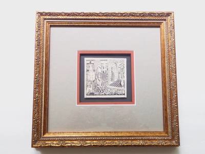 Professional Framed Ulreich ladies painting